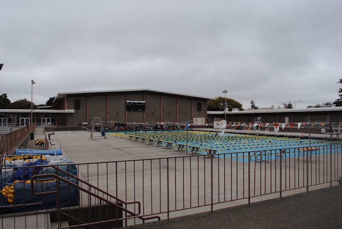 Exterior at Chabot College Physical Education Complex