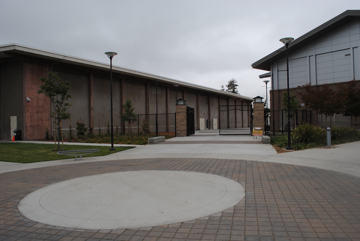 Exterior of Chabot College Physical Education Complex