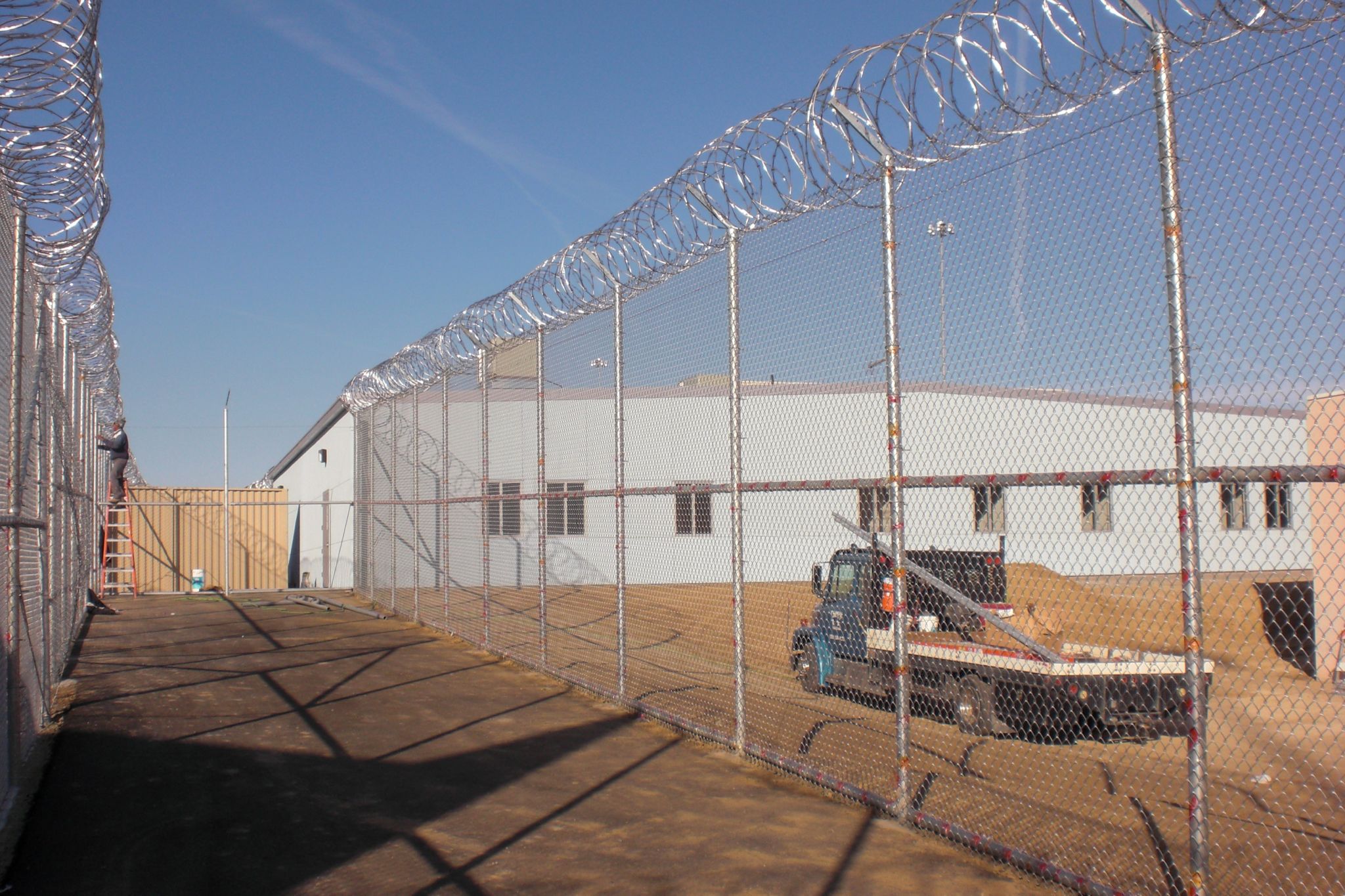 Exterior of Avenal State Prison Modular Health Center