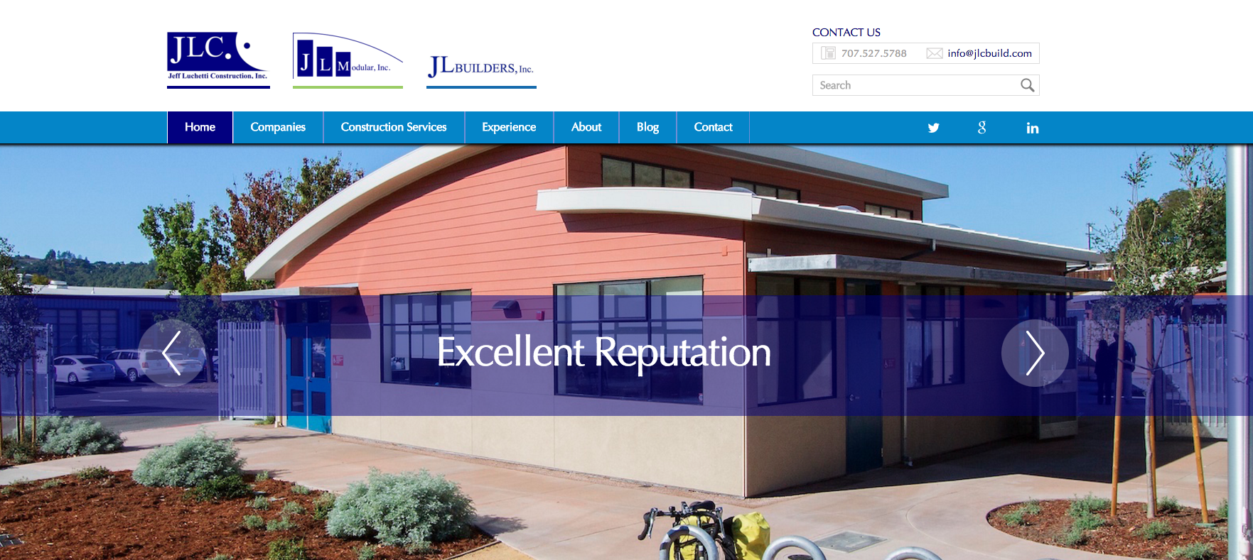 New JLC Website Screenshot