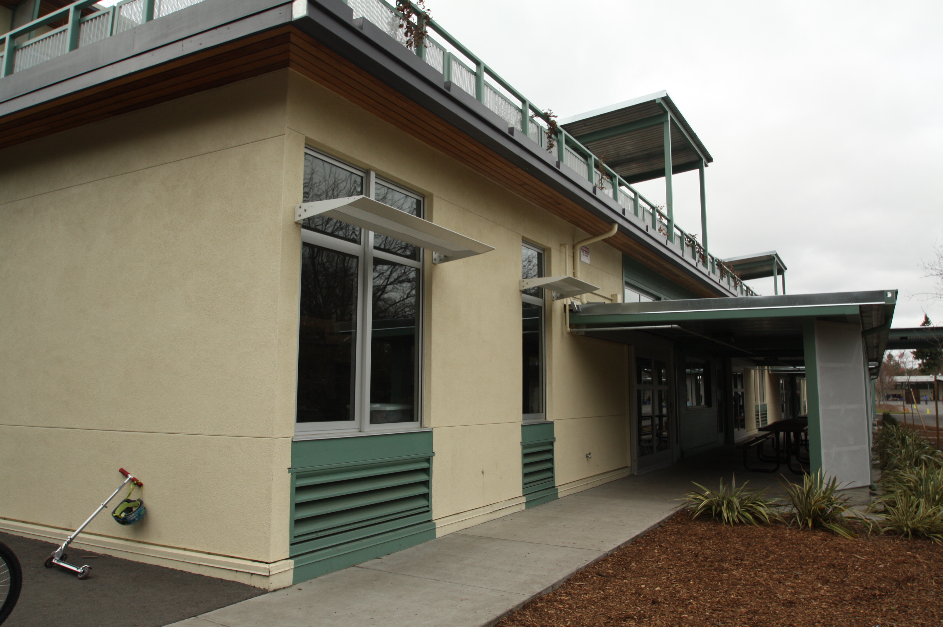 Ohlone Elementary School Classroom Building Exterior