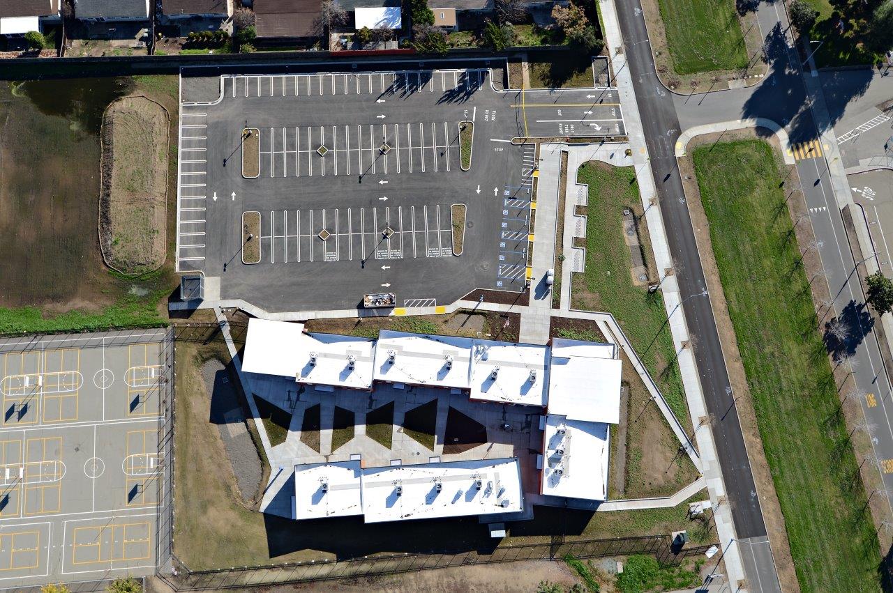 Evergreen Community College District Milpitas Campus - Aerial View