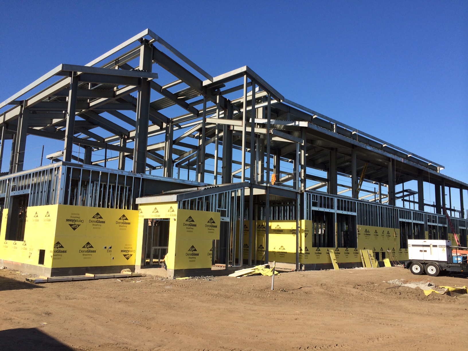 Easterbrook Discovery Modular School Under Construction