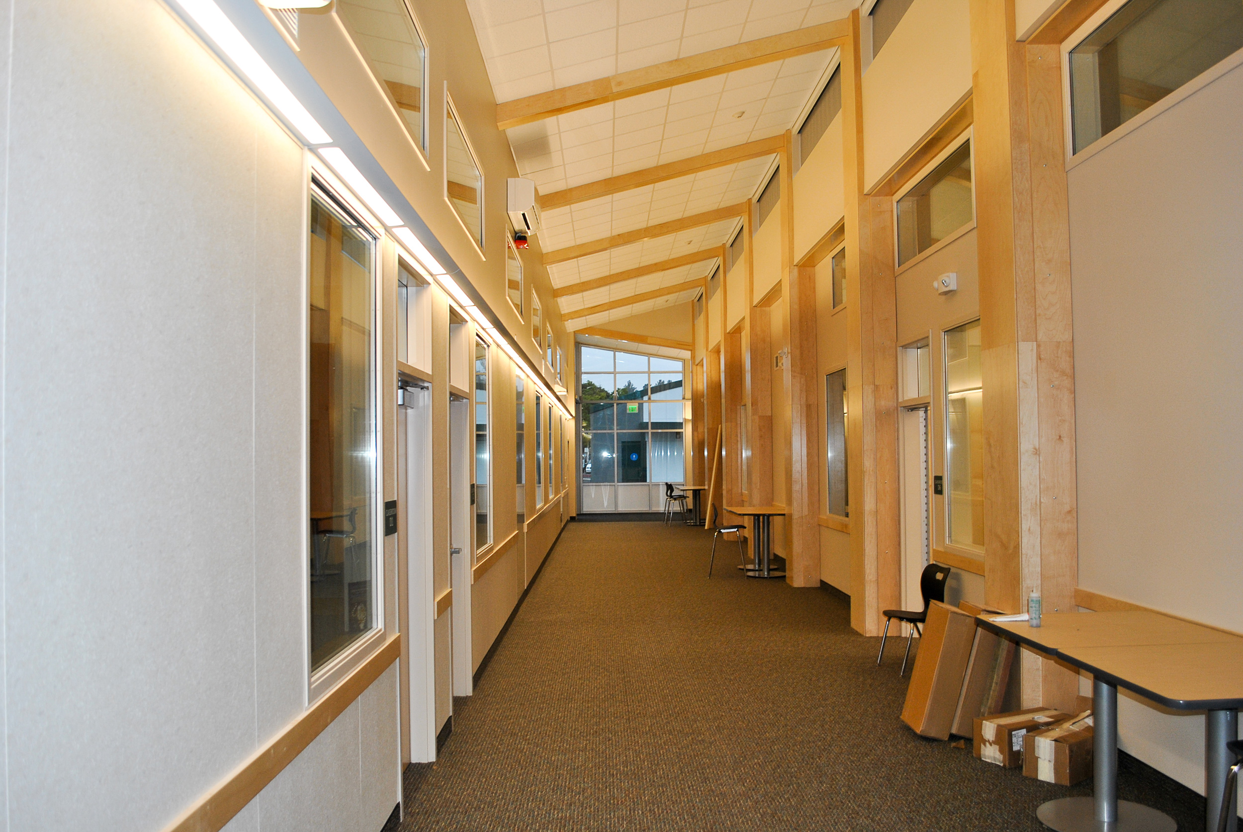Thomas Page Academy Corridor Between Classrooms