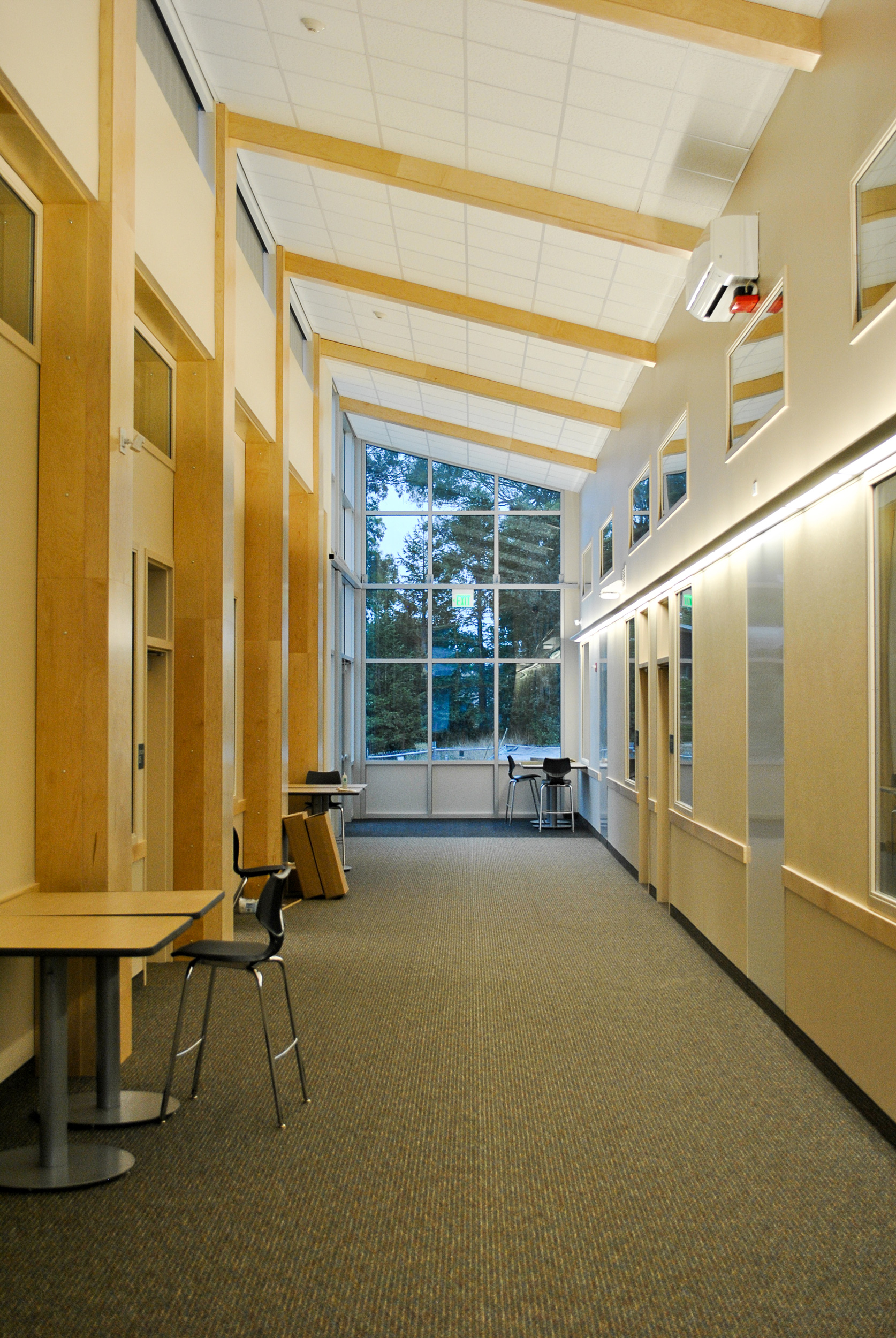Thomas Page Academy Corridor Between Classrooms
