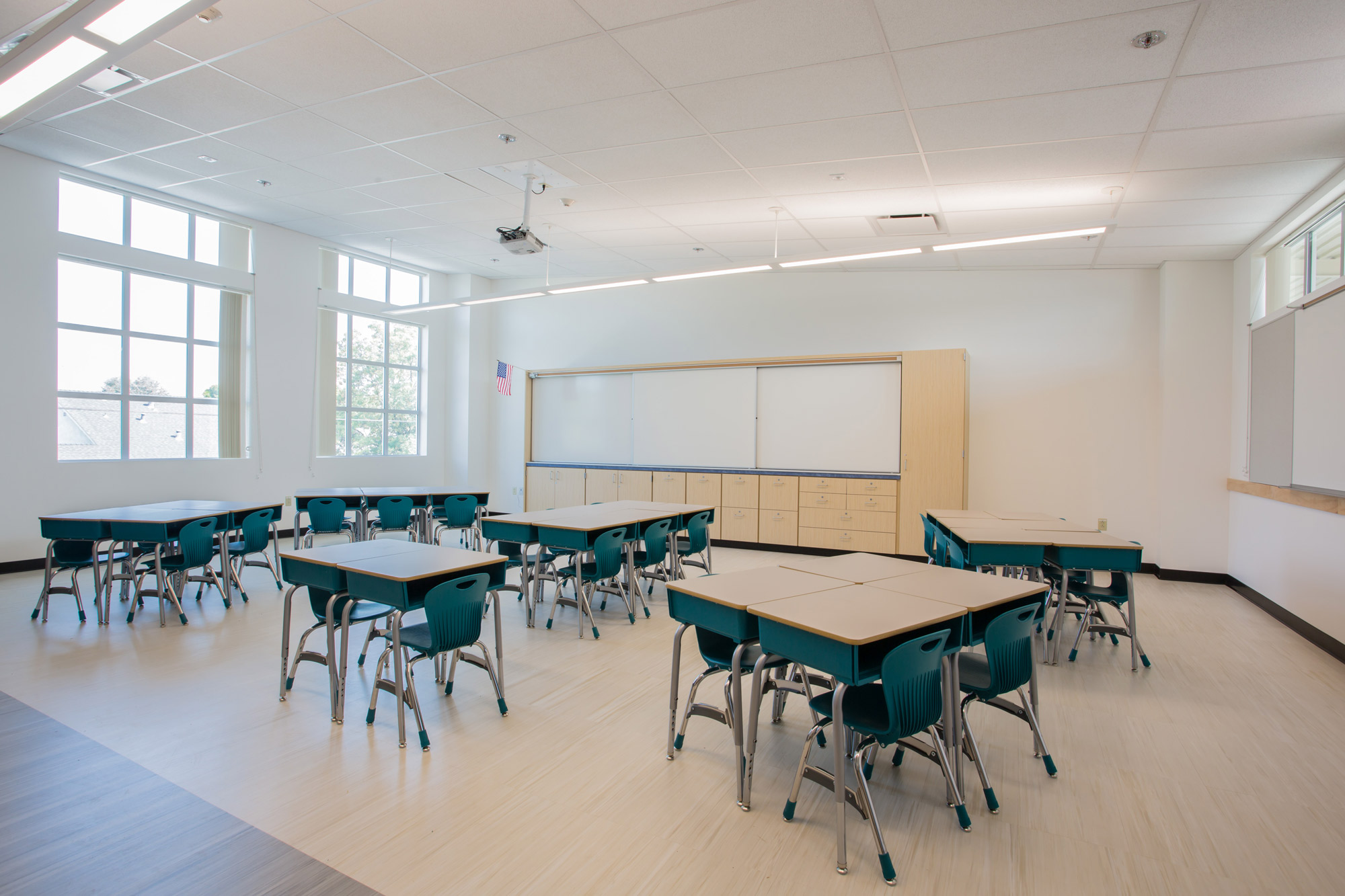 Warm Springs Elementary School Modular Classroom Interior