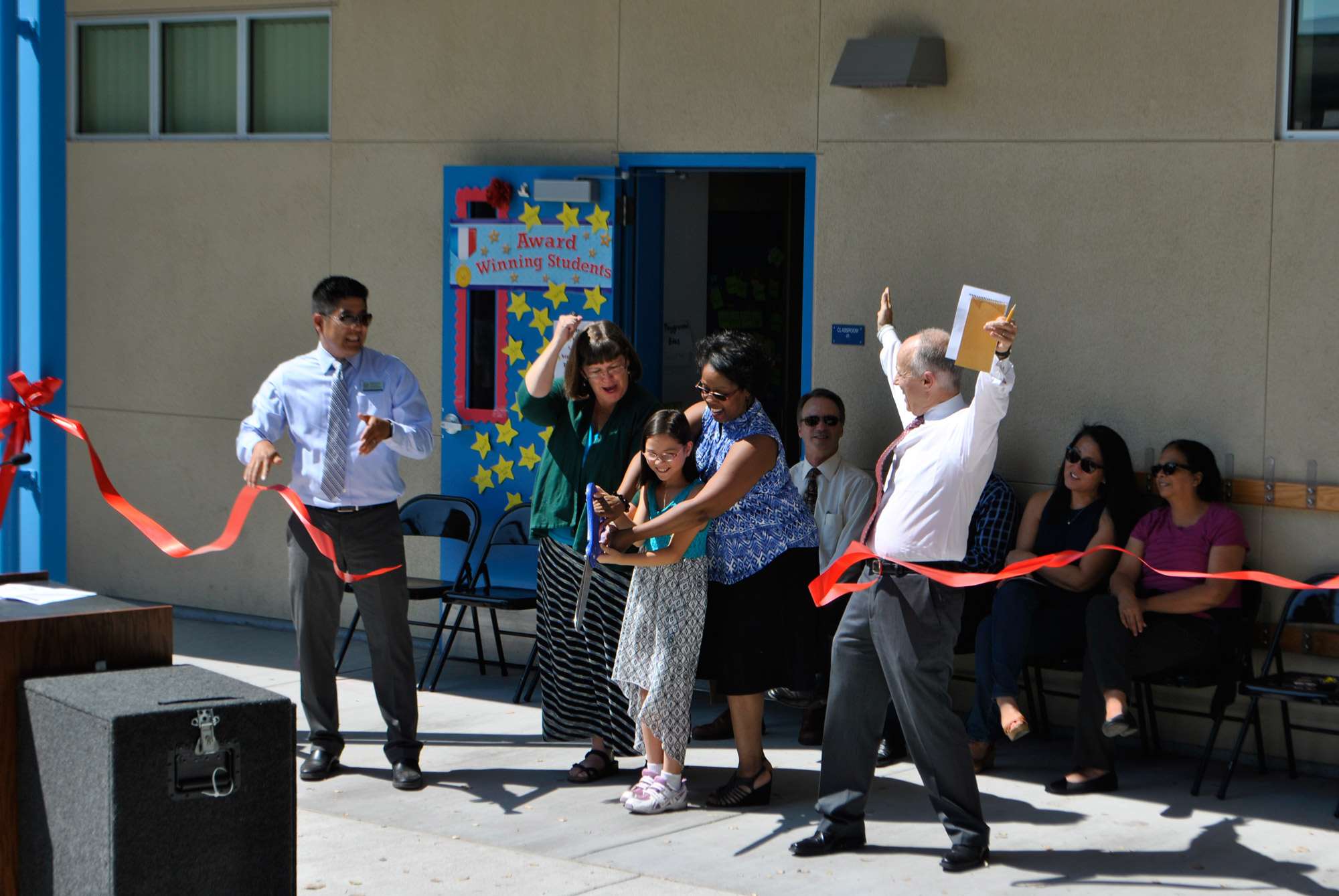 Warm Springs Elementary School Modular Classroom Opening Ceremony