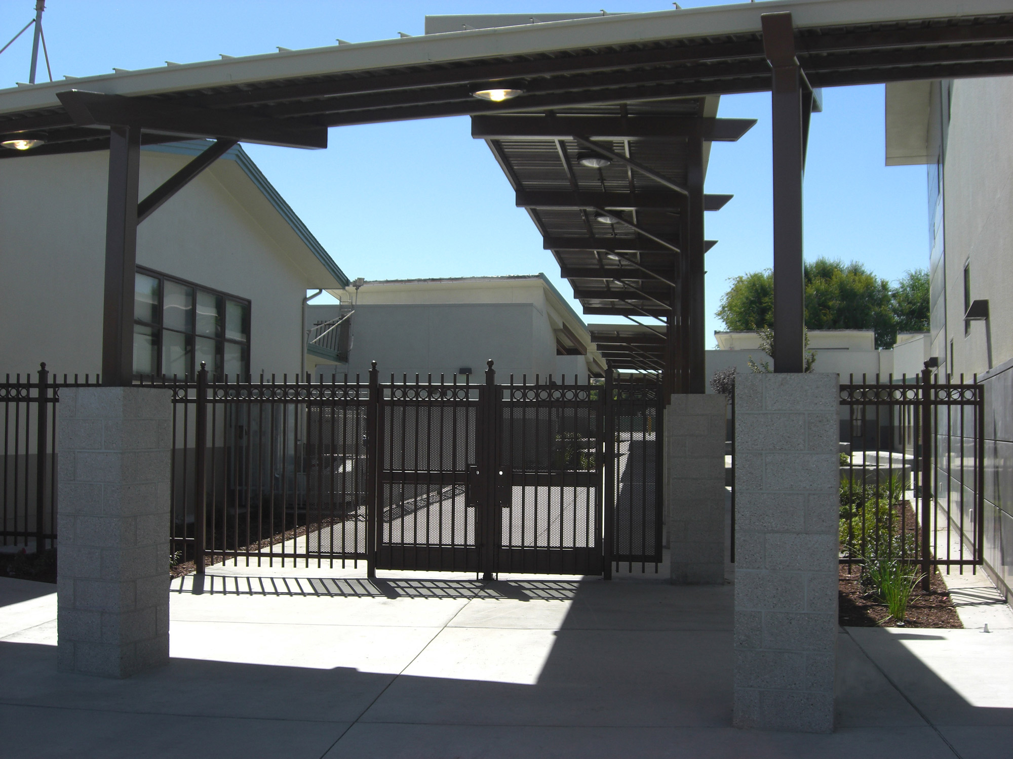 Evergreen Elementary School Entry Gate