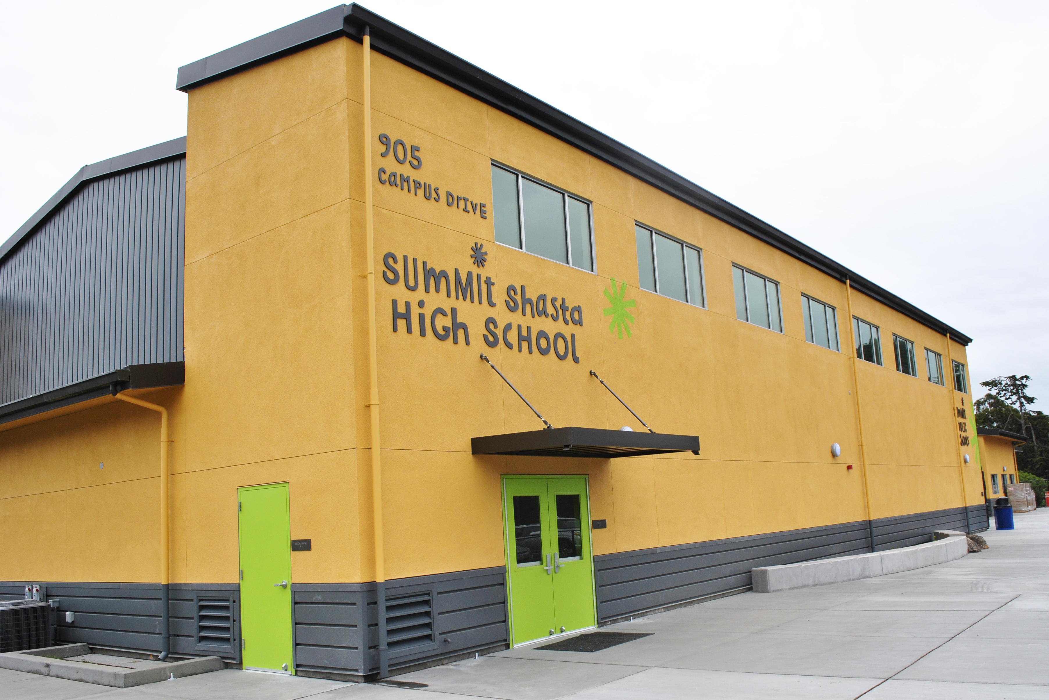 Summit Shasta High School MPR Exterior