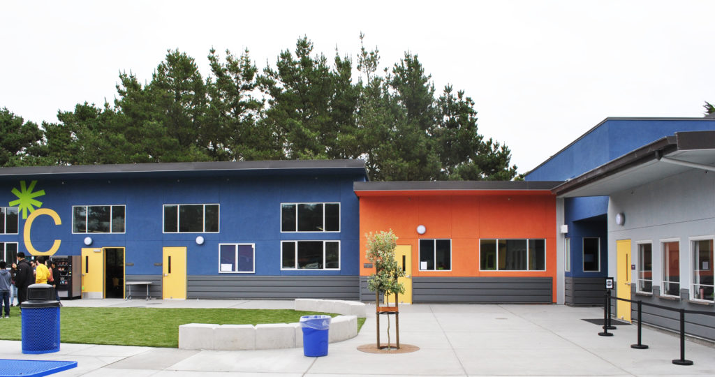 Summit Shasta High School Classroom Buildings