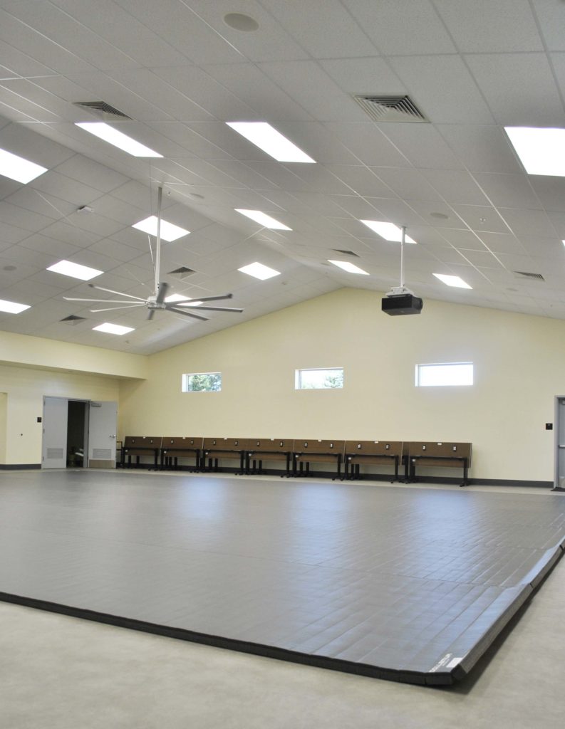 SRJC Public Safety Training Center Multipurpose Building Interior