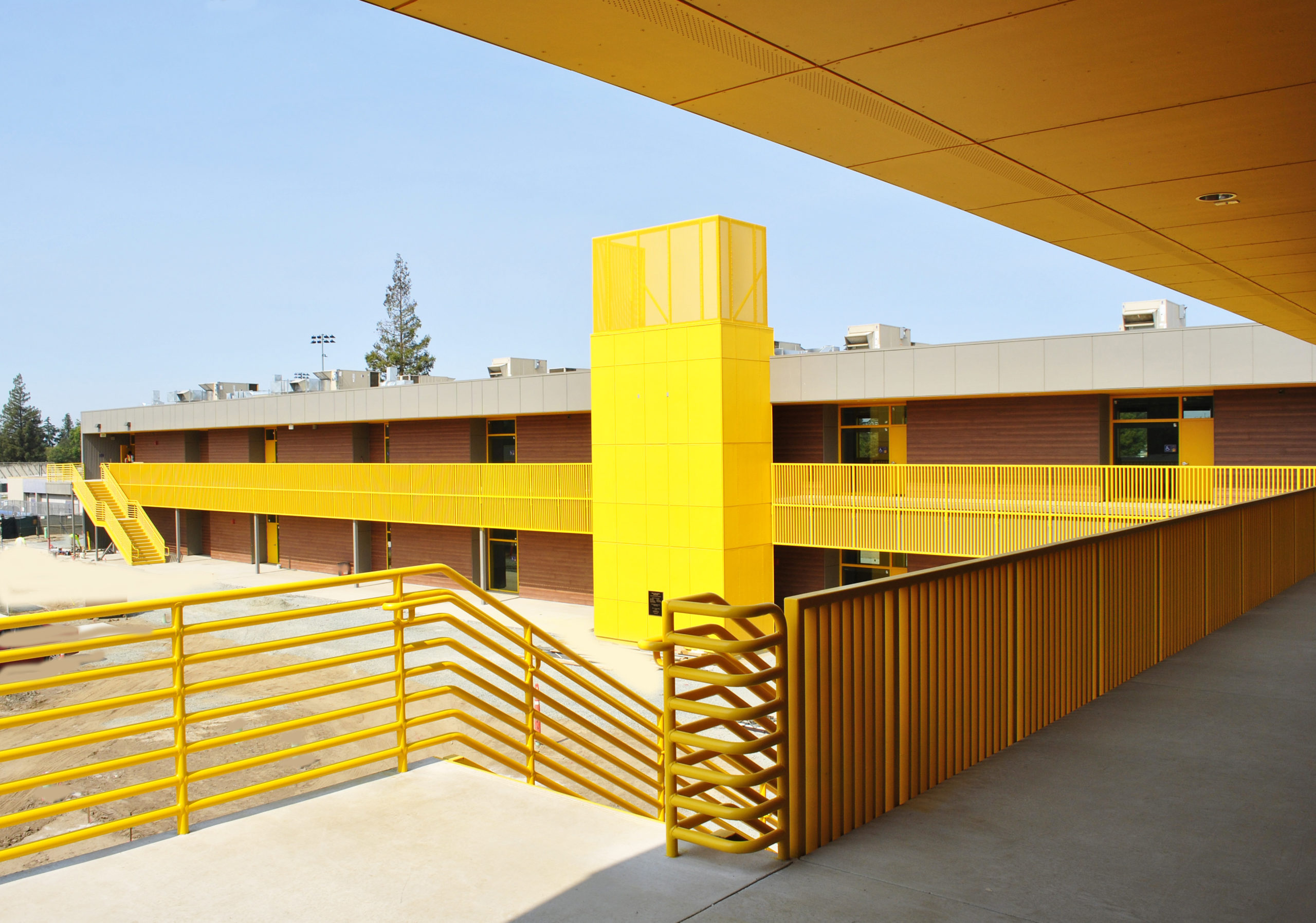 Tokay High School Modular Classroom Building Exterior