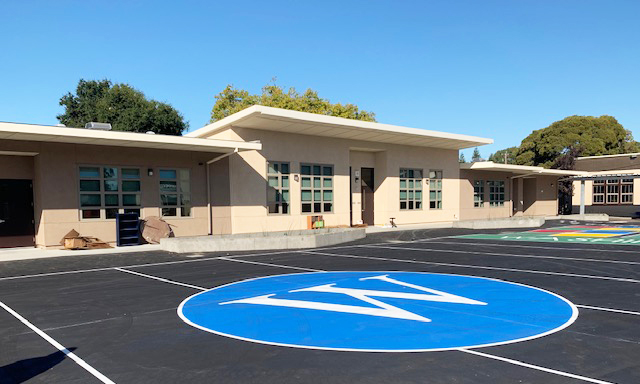 Washington Elementary School Modular Classroom Exterior