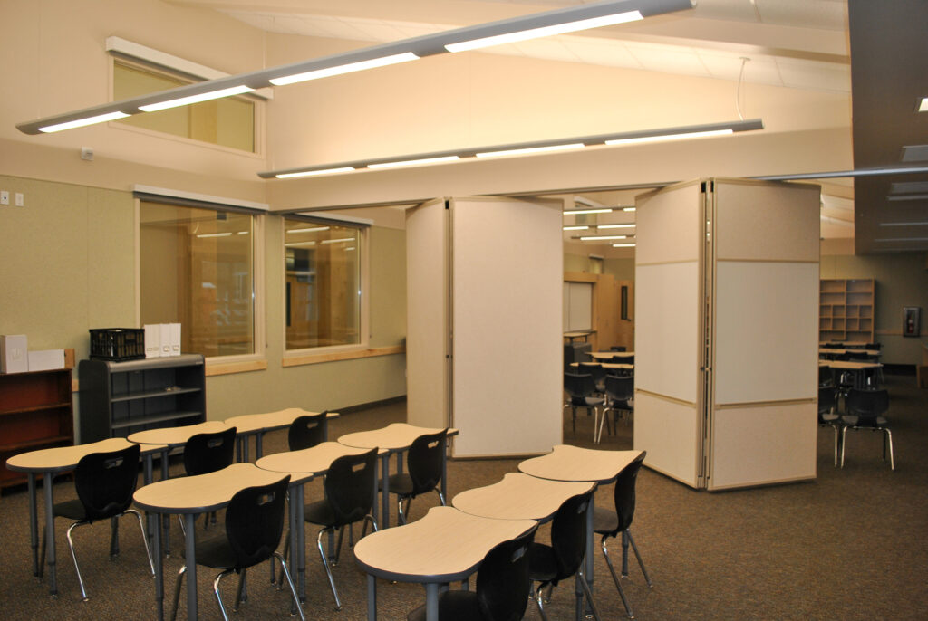 Thomas Page Academy Modular Classroom Interior